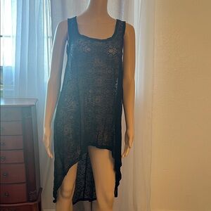 Torrid Black Lace Coverup